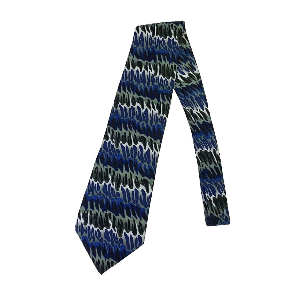 #6619 Grateful Dead Shades of Blue Mens Necktie. Tie